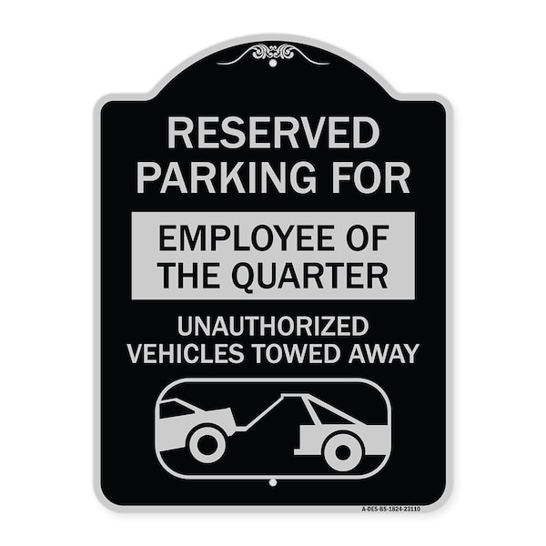 Reserved Parking for Employee of the Quarter Unauthorized Vehicles Towed Away, A-DES-BS-1824-23110
